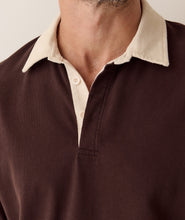 Load image into Gallery viewer, Sueded Rugby Polo Java