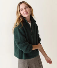 Load image into Gallery viewer, Chalet Quarter Zip Sweater - Pine | Marine Layer - Indie Indie Bang! Bang!