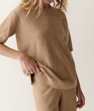 Load image into Gallery viewer, Chalet Sweater Tee - Camel | Marine Layer - Indie Indie Bang! Bang!