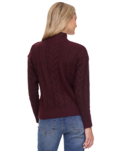 Load image into Gallery viewer, Opal Cable Turtleneck