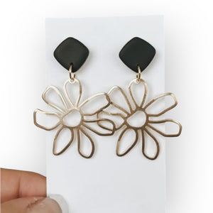 Daisy Clay Earrings