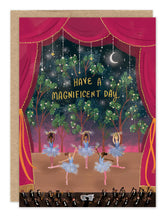 Load image into Gallery viewer, Ballerina’s Magnificent Birthday Card - Indie Indie Bang! Bang!