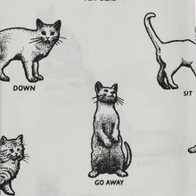 Load image into Gallery viewer, Cat Tricks Tea Towel - Indie Indie Bang! Bang!