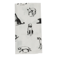 Load image into Gallery viewer, Dog Tricks - Tea Towel - Indie Indie Bang! Bang!
