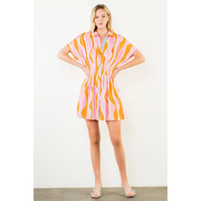 Load image into Gallery viewer, Wavy Striped Pattern Dress - Indie Indie Bang! Bang!