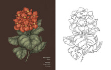 Load image into Gallery viewer, The Floriography Coloring Book