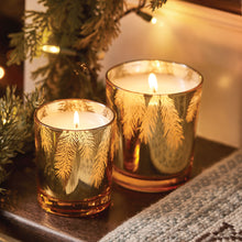 Load image into Gallery viewer, Frasier Fir Gilded Gold Poured Candle - Indie Indie Bang! Bang!