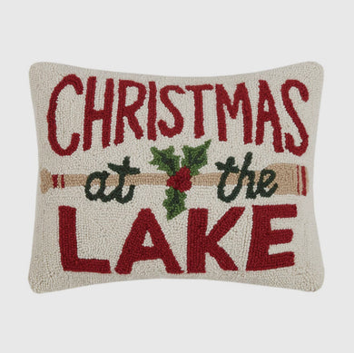Christmas at The Lake Hook Pillow - Indie Indie Bang! Bang!