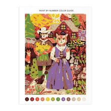 Load image into Gallery viewer, Cottage Cats  Paint by Number Kit
