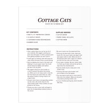 Load image into Gallery viewer, Cottage Cats  Paint by Number Kit