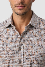 Load image into Gallery viewer, Simon Tonal Taupe Print Dress Shirt