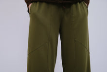 Load image into Gallery viewer, Cotton Barrel Genie Pants In Olive - Indie Indie Bang! Bang!