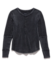 Load image into Gallery viewer, Hattieville Charcoal Henley