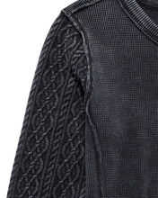 Load image into Gallery viewer, Hattieville Charcoal Henley