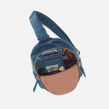 Load image into Gallery viewer, HOBO | Fern Sling in Pebble Leather Peacock - Indie Indie Bang! Bang!