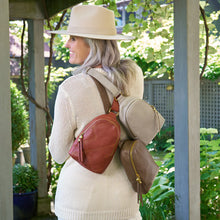 Load image into Gallery viewer, HOBO | Fern Sling in Pebble Leather Peacock - Indie Indie Bang! Bang!