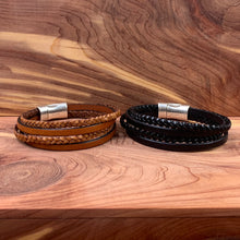 Load image into Gallery viewer, Palindrome Men’s Leather Bracelet - Indie Indie Bang! Bang!