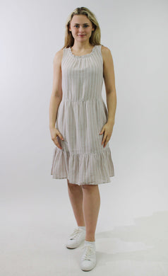 Saison Linen Stone Dress - Indie Indie Bang! Bang!