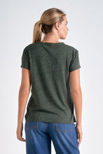 Load image into Gallery viewer, Amour T Shirt in Olive - Indie Indie Bang! Bang!