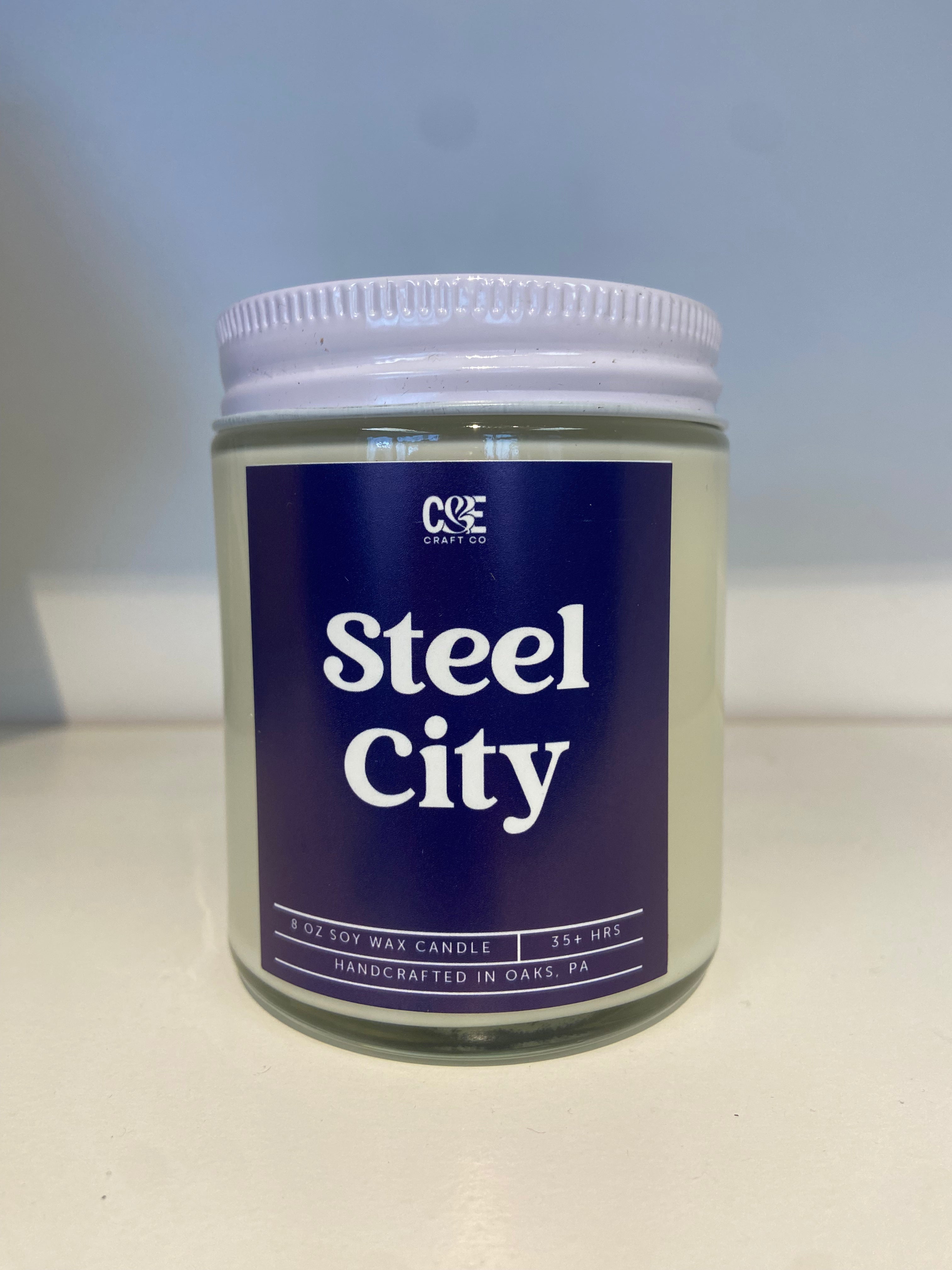 Steel City Scented Candle