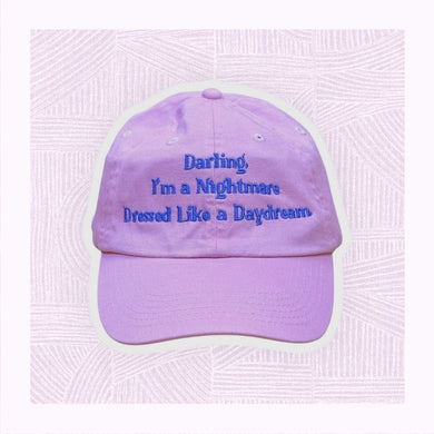Taylor Swift | Darling I'm A Nightmare Dressed Like A Day Dream Baseball Hat - Indie Indie Bang! Bang!