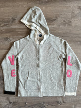 Load image into Gallery viewer, Knit Heart Full Zip Hoodie Sweater - Indie Indie Bang! Bang!