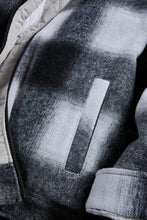 Load image into Gallery viewer, Gangster Black Plaid Jacket with Faux Fur Collar