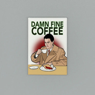 Twin Peaks Coffee Magnet - Indie Indie Bang! Bang!