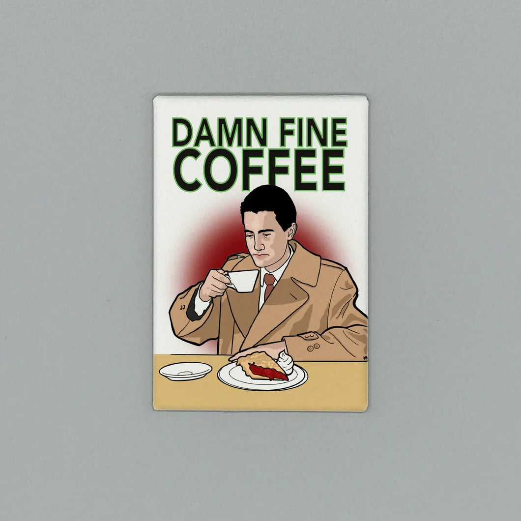Twin Peaks Coffee Magnet - Indie Indie Bang! Bang!
