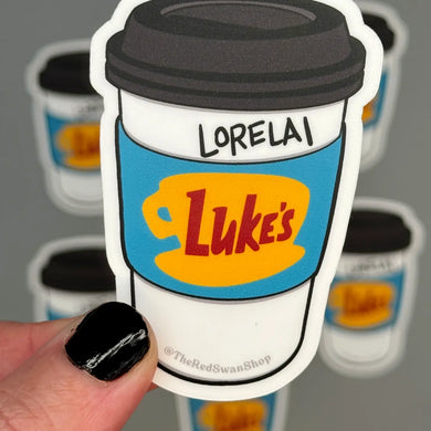 Gilmore Girls Coffee Sticker - Indie Indie Bang! Bang!