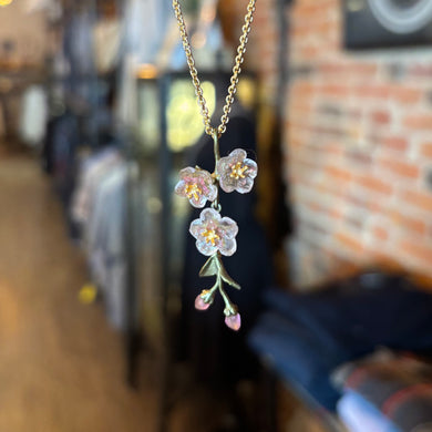 Michael Michaud Peach Blossom Dainty Pendant - Indie Indie Bang! Bang!