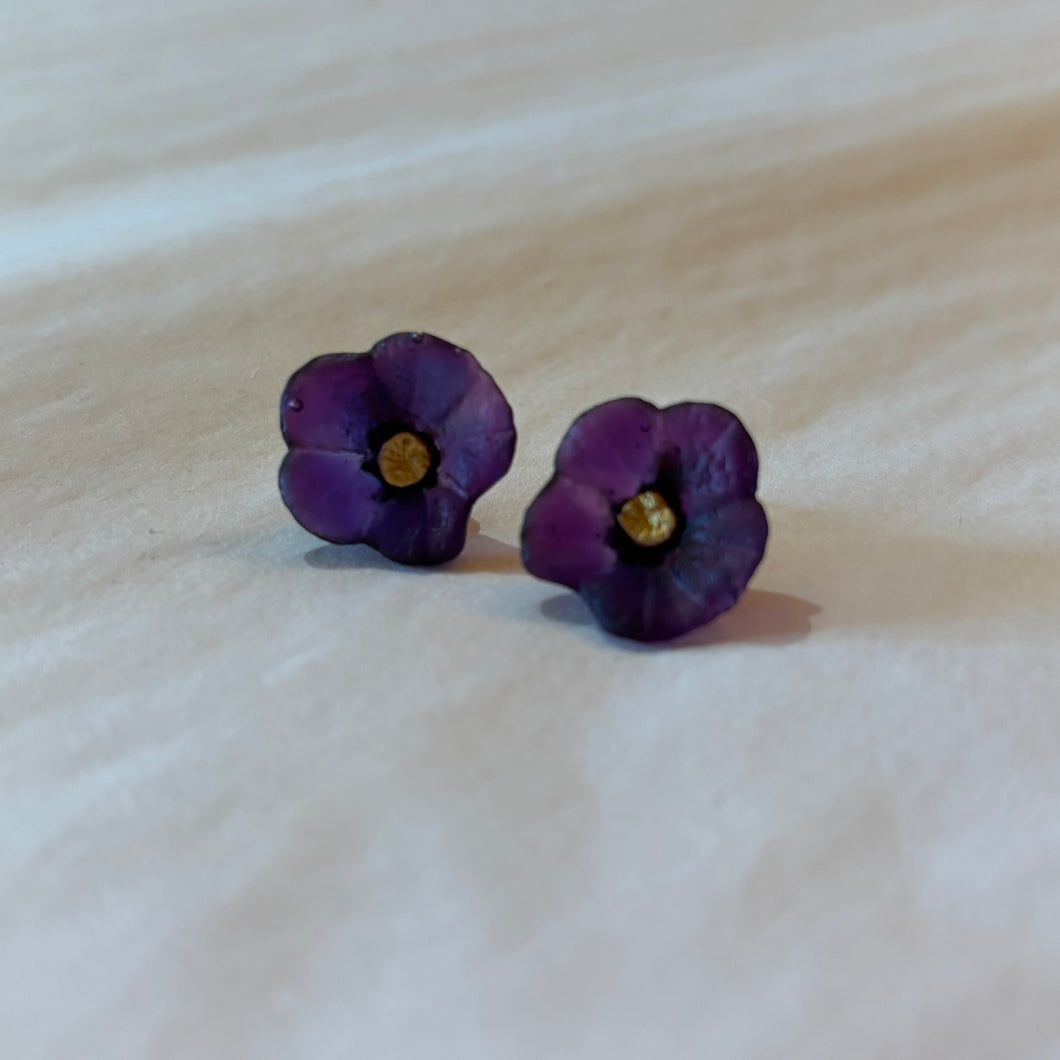 Michael Michaud Petunia Post Earrings - Indie Indie Bang! Bang!