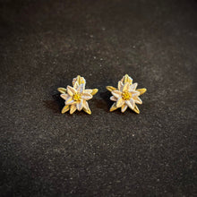 Load image into Gallery viewer, Michael Michaud Edelweiss Large Post Earrings - Indie Indie Bang! Bang!