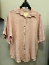 Load image into Gallery viewer, Linen Cuff Sleeve Button-Up Shirt - Indie Indie Bang! Bang!