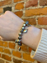 Load image into Gallery viewer, Faceted Curb Chain Toggle Bracelet - Indie Indie Bang! Bang!