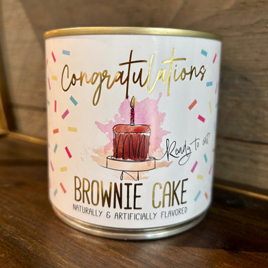 Congratulations | Brownie Cake in a Can - Indie Indie Bang! Bang!