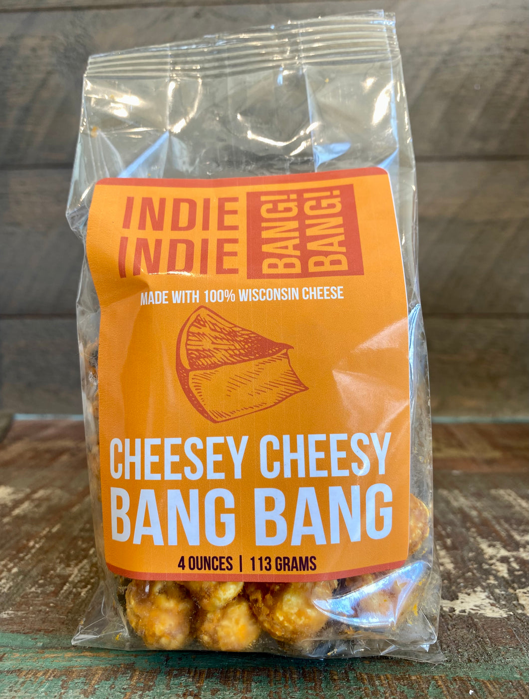 Cheesey Cheesy Bang Bang Popcorn - Indie Indie Bang! Bang!