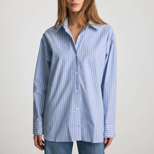 Load image into Gallery viewer, Mavi | Oversized Stripped Shirt - Indie Indie Bang! Bang!