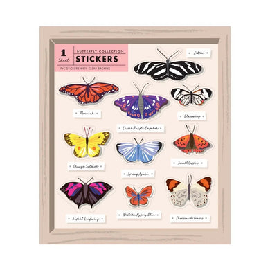 Butterfly Curio Collection Stickers - Indie Indie Bang! Bang!