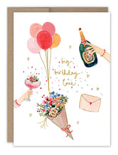 Load image into Gallery viewer, Big Birthday Love Card - Indie Indie Bang! Bang!