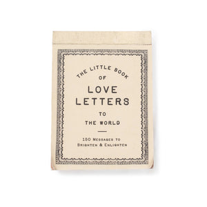 The Little Book of Love Letters to the World - Indie Indie Bang! Bang!