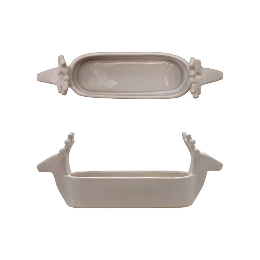 Deer Stoneware Cracker Dish - Indie Indie Bang! Bang!