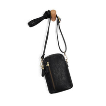 Load image into Gallery viewer, Jolene Crossbody Phone Bag - Black - Indie Indie Bang! Bang!