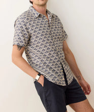 Load image into Gallery viewer, Stretch Selvage Short Sleeve Shirt - Agave - Indie Indie Bang! Bang!
