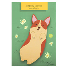 Load image into Gallery viewer, Corgi Sticky Notes - Indie Indie Bang! Bang!