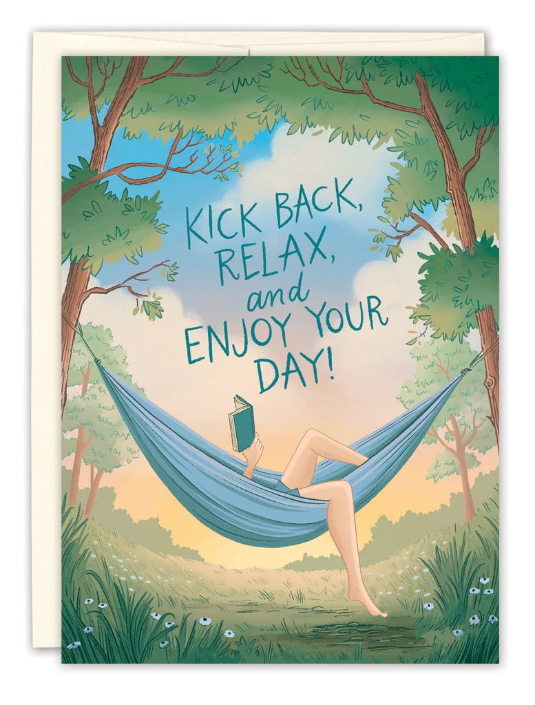 Hammock Birthday Card - Indie Indie Bang! Bang!