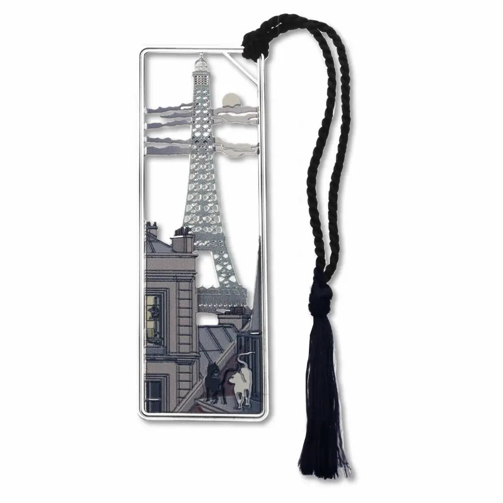 Moonlight in Paris Metal Bookmark - Indie Indie Bang! Bang!