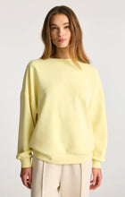Load image into Gallery viewer, Mavi | Luxe Touch Oversized Sweatshirt Lemon Meringue - Indie Indie Bang! Bang!