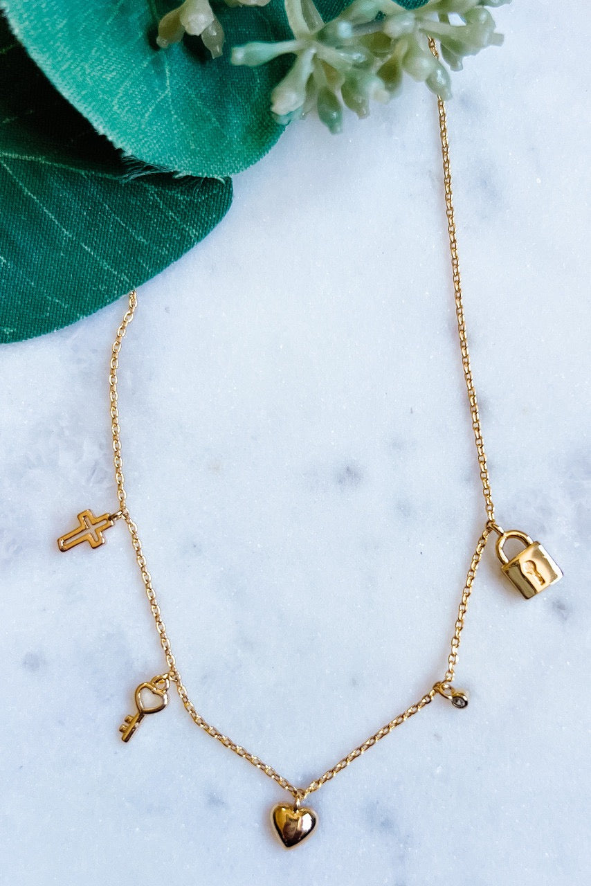 Love & Faith Charm Necklace
