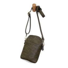 Load image into Gallery viewer, Jolene Crossbody Phone Bag - Dark Olive - Indie Indie Bang! Bang!